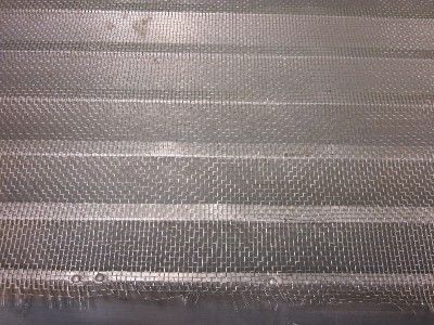 ALUMINUM MILL WALL LOUVER VENT w/ MESH SCREEN 24 x 14  