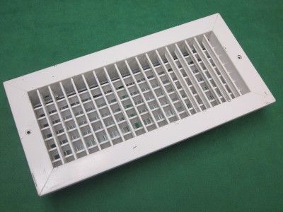 WHITE HVAC SUPPLY OUTLET VENT GRILLE REGISTER 14 x 6  