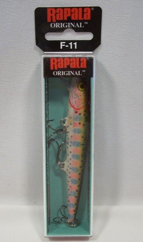 Rapala Floating F 11 Rainbow Trout Fishing Crankbait Lure  