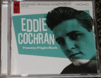 CD EDDIE COCHRAN  TWENTY FLIGHT ROCK  