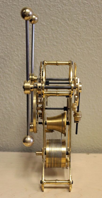 FANTASTIC GRASSHOPPER SEA CLOCK   UNIQUE ESCAPEMENT  