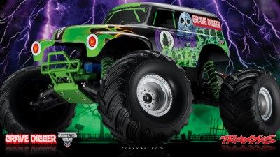 Traxxas TRA3602A 1/10 Monster Jam Grave Digger 2WD RTR