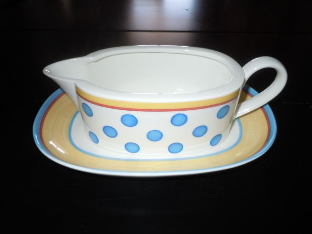 Villeroy & Boch Twist Anna Gravy Boat and Underplate  