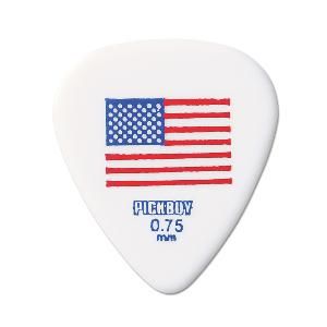 PICKBOY American Flag Guitar Picks 0.75mm 10/Pack NEW  