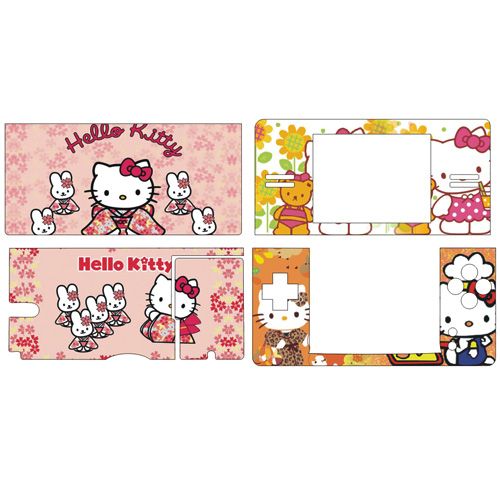 HELLO KITTY Skin sticker Decal for Nintendo DS Lite T06  