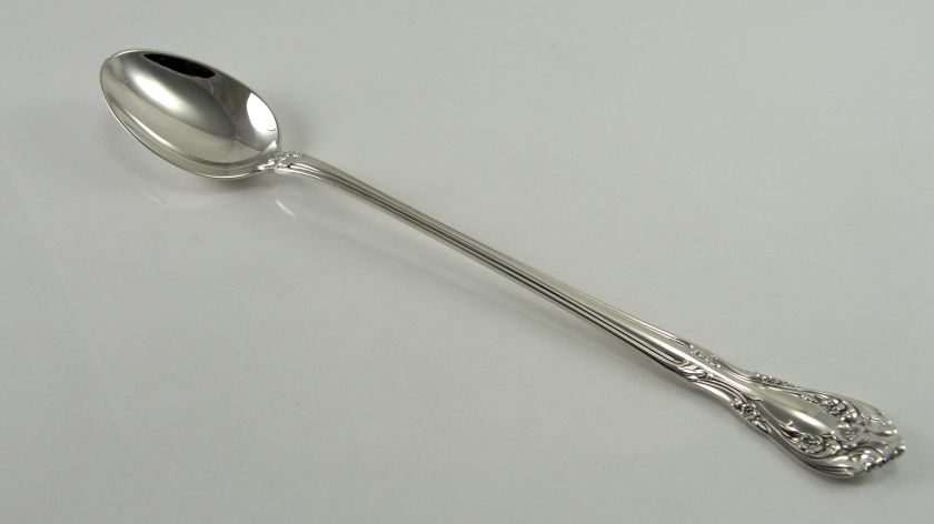 Alvin Sterling 1940 Chateau Rose Iced Tea Spoon 7 1/2  