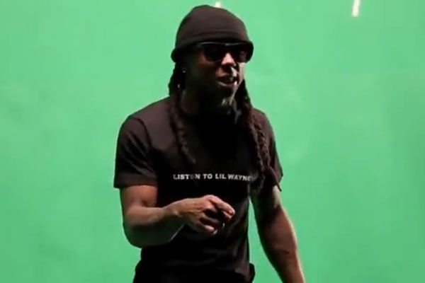 LISTEN TO LIL WAYNE T Shirt WOMENS drop the world tee  