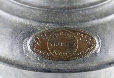 ANTIQUE TRIPLEX RAILROAD OR MARINE LANTERN  