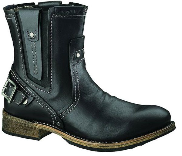 CAT Caterpillar Vinson Rugged Mens Buckle Dress Riding Boot Shoe 