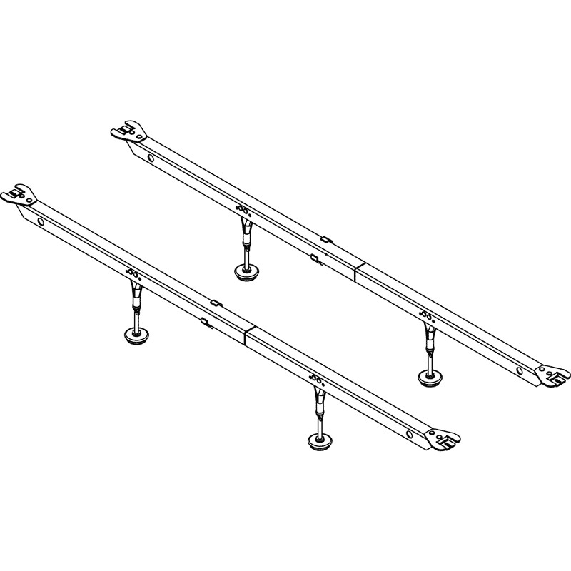 InstantLift Center Support for Metal Bed Rails  