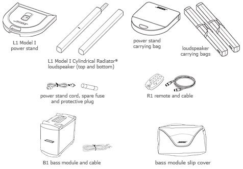 Bose L1 Model 1 Single Bass New Full Warranty  