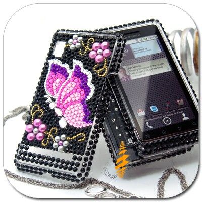 BLING Hard Case Motorola Milestone 2 Droid II A955  