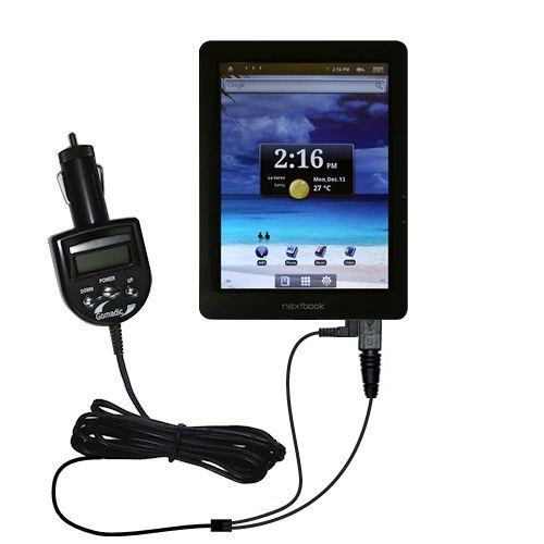 Nextbook Next3 Car Charger + FM Transmitter  