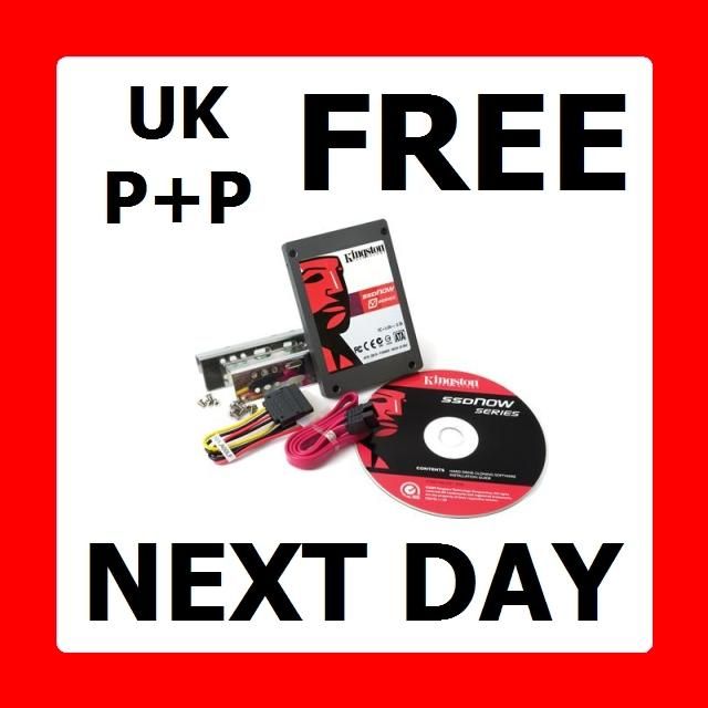 30GB SOLID STATE DRIVE SSD HDD KINGSTON DESKTOP PC KIT £94.99