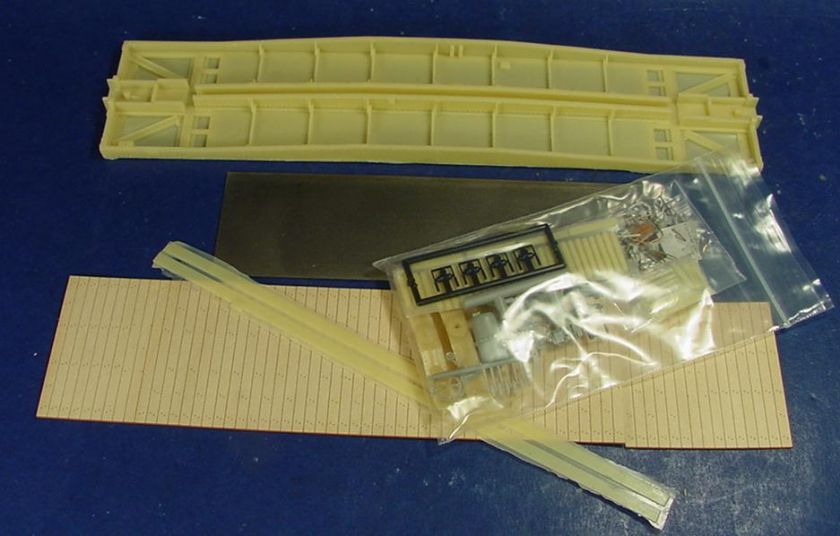 SCALE WISEMAN SRR ACF TYPE 416 FLAT CAR/GONDOLA KIT  