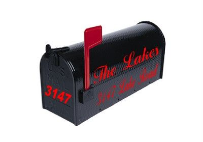 Unique Mailbox Lettering/ Numbers Creative DIY  