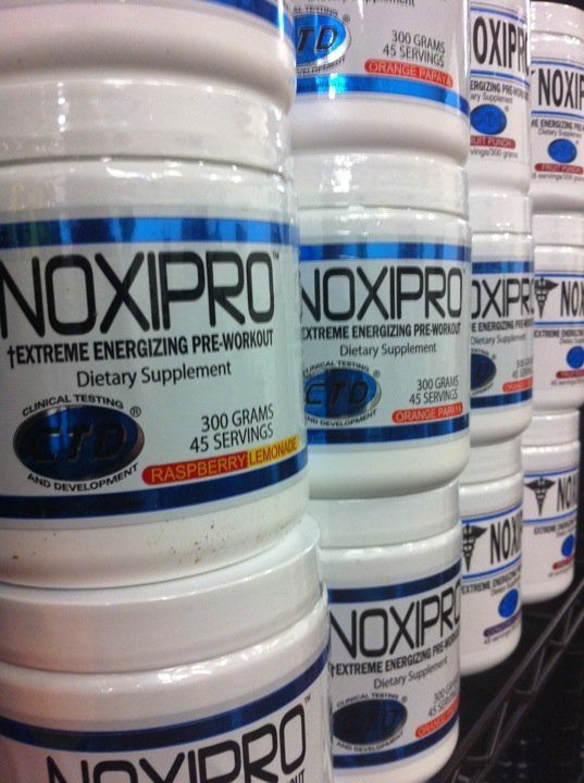 CTD LABS NOXIPRO Insane PRE WORKOUT 45 serving FRUIT Punch New Formula 