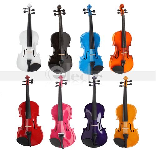   Acoustic Violin Handmade Spruc Nice Sound With Case Bow Rosin  