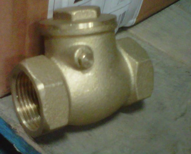 Brass Swing Check Valve    NPT  