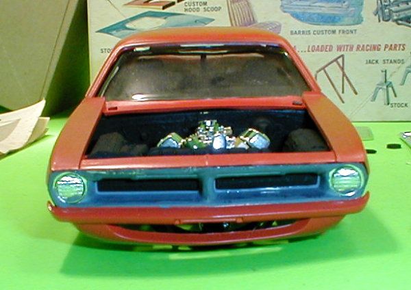 MPC 1970 Plymouth Barracuda Cuda Annual Original 70 Issued Model Car 