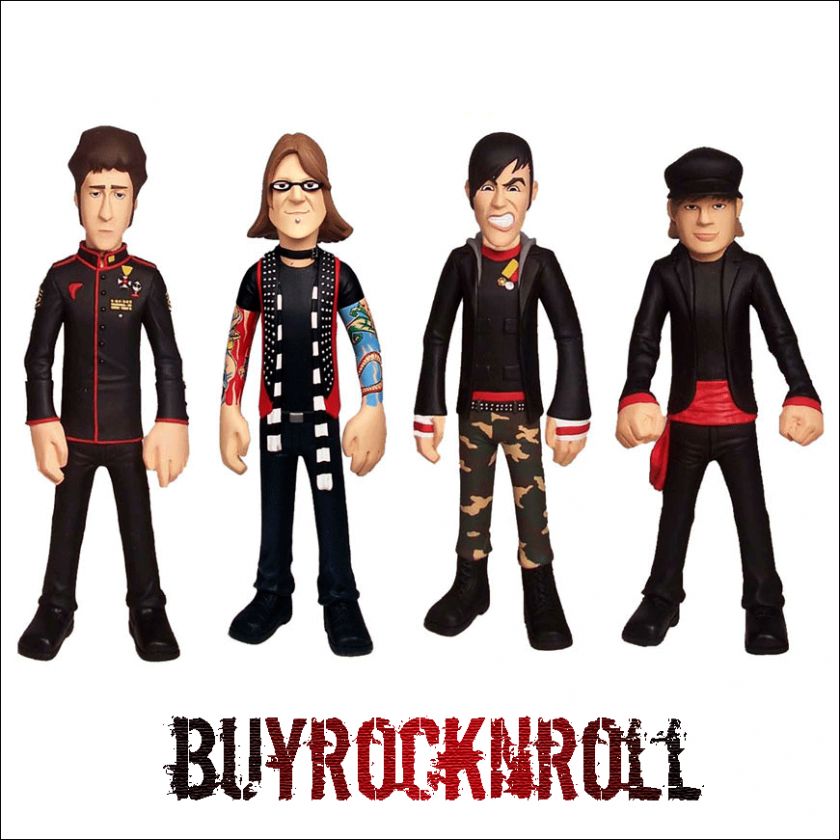 Fall Out Boy 4 Figure Set w Beatles Sgt Pepper Inspired Garb (Doll 