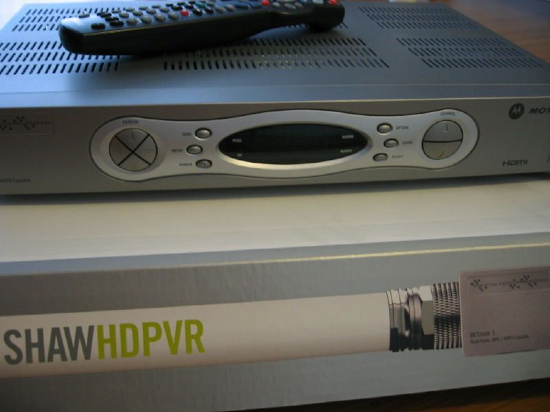 Motorola DCT3416/2300 Dual Tuner HD PVR HDMI 160GB  