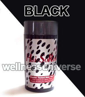 HSR,Hair So Real, Hair Loss Concealer,Black  