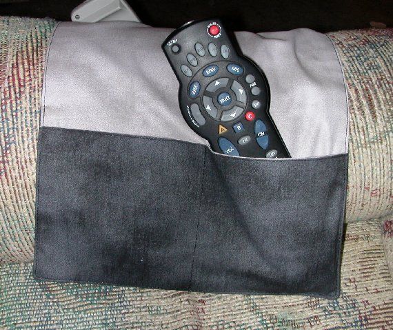 Fabric Chair Tv Remote Control Holder Organizer Caddy  