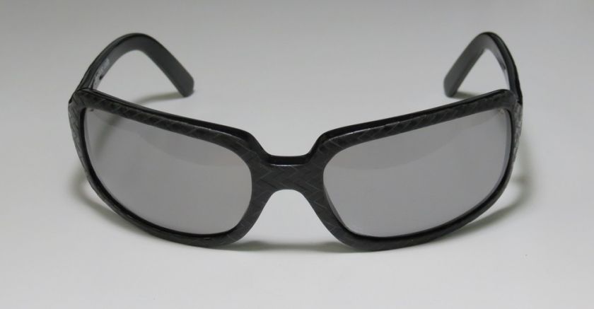 NEW CHRISTIAN ROTH 14223 BLACK WOVEN PATTERN ARMS GRAY LENSES 