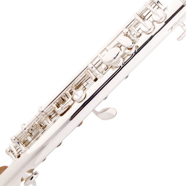 Mendini Silver Plated C Piccolo w/ Hard Case+Care Kit  