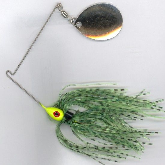 24) SPINNERBAITS Monster Mauler Spinner Bait 1/4 oz GR  