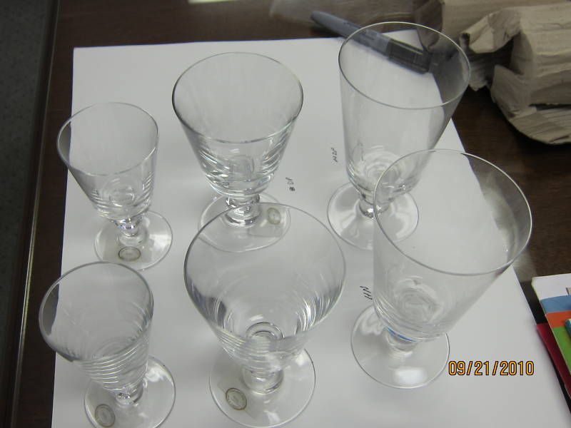 LENOX HOUSE FINE CRYSTAL STEMWARE  