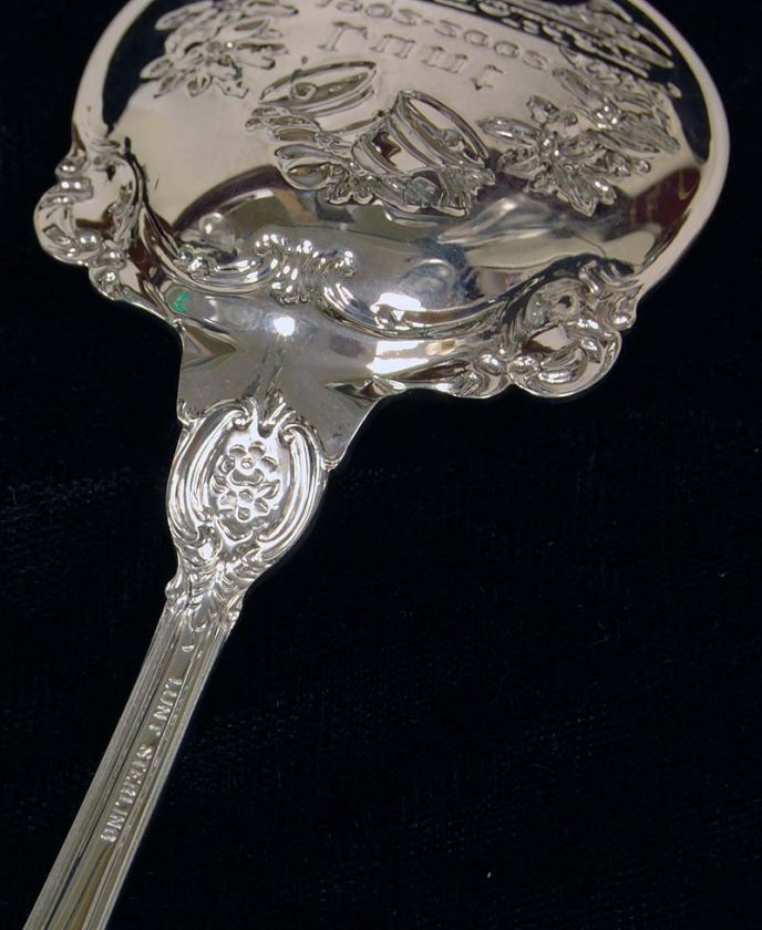 Lunt Eloquence Sterling Flatware Anniversary Spoon New  