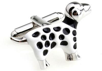 Dalmatians Novelty Cufflinks FREE Velvet Pouch  