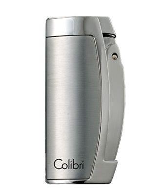 Colibri Enterprise Triple Torch Lighter   Brushed Silver  