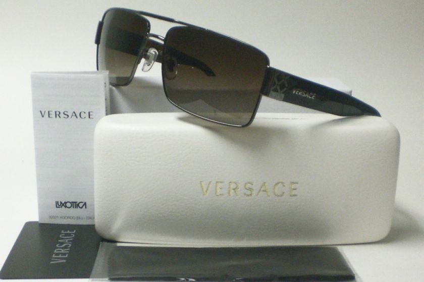 VERSACE VE2075 VE 2075 GREEN CAMO 1062/13 SUNGLASSES  