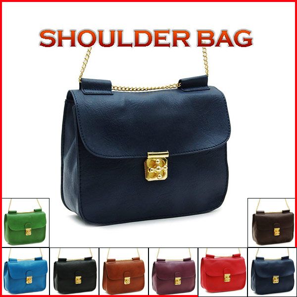 NEW WOMENS Chain BAGS HANDBAG SHOULDER BAG Evening Bag Purse Tote 